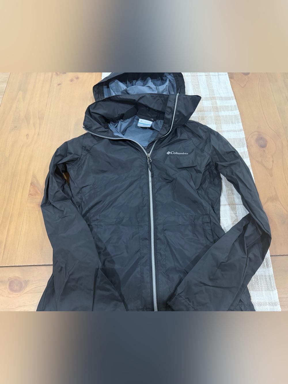Columbia women’s packable rain coat